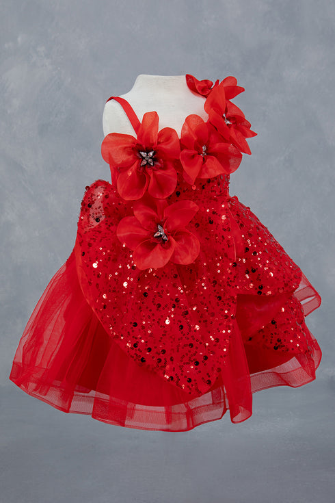 Little Fashionistas Baby Girl Gown 3-24 Months